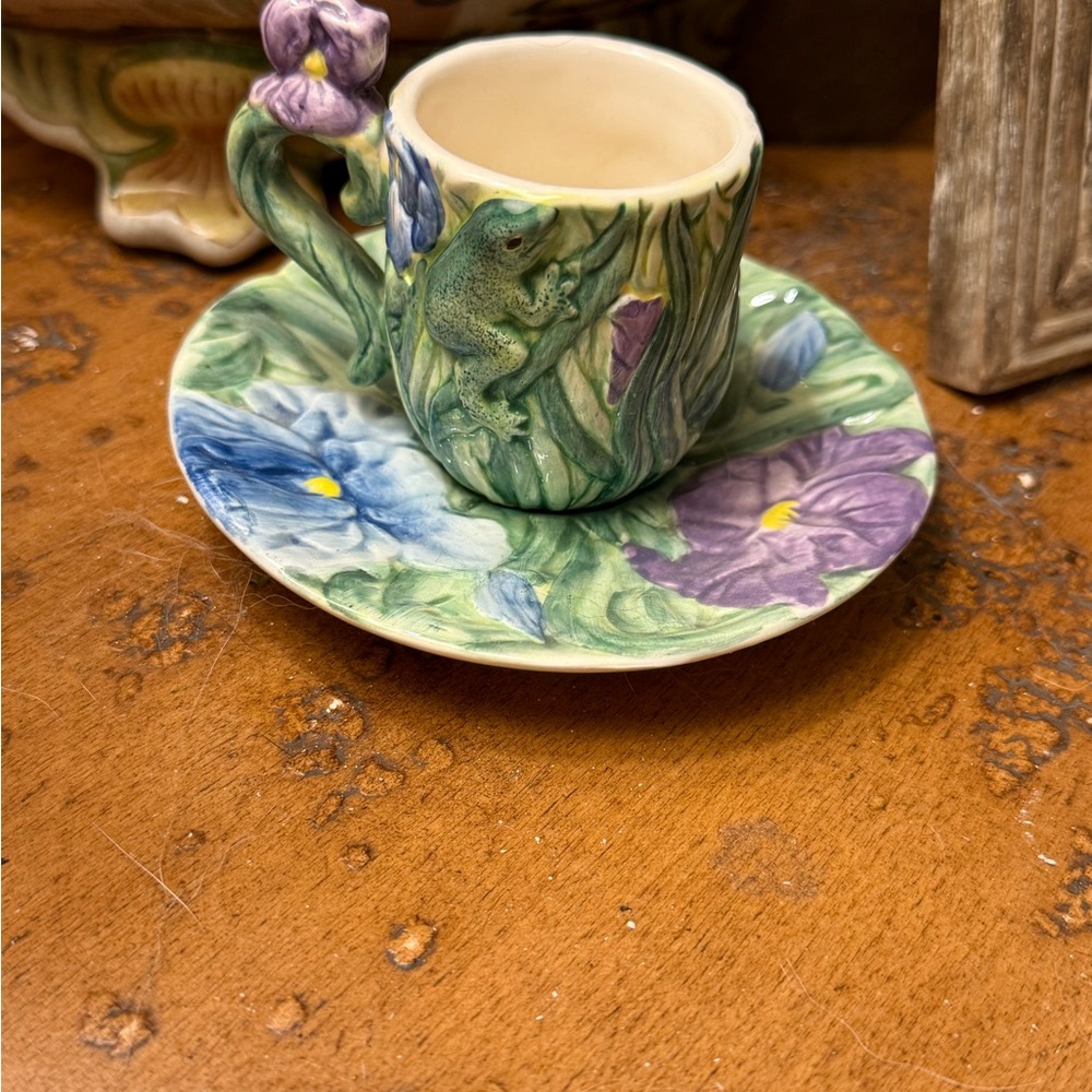 Silvestri  Ceramic Cup and Saucer Set